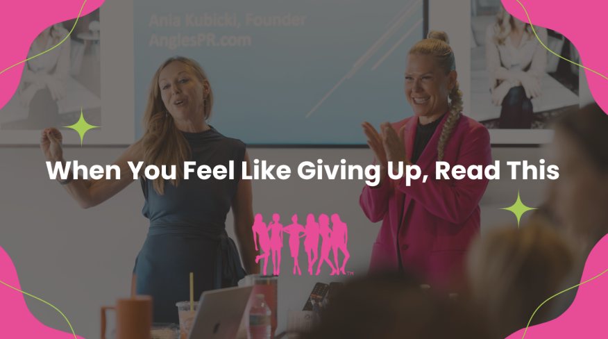 When You Feel Like Giving Up, Read This